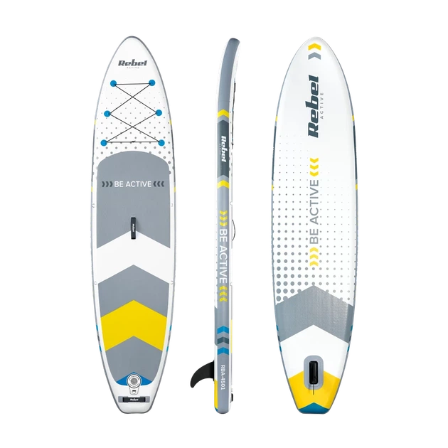 Дошка SUP REBEL ACTIVE RBA4501 White - Фото 2 Дошка SUP REBEL ACTIVE RBA4501 White - зображення 2