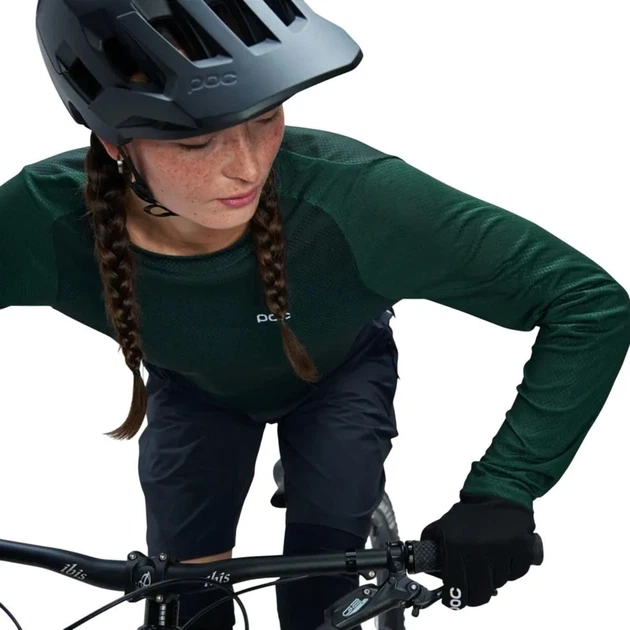 Велоджерсі жіноче з довгим рукавом W's Motion Air LS Jersey, Pargasite Green (M) - изображение 3