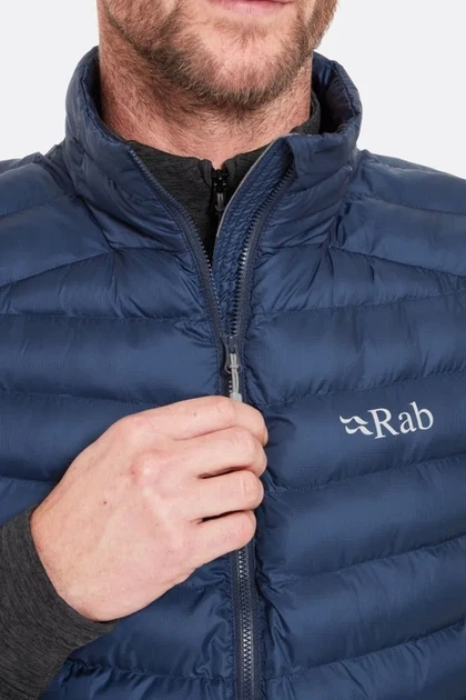 Жилет чоловічий Rab Cirrus Vest, Black (XL) - изображение 3