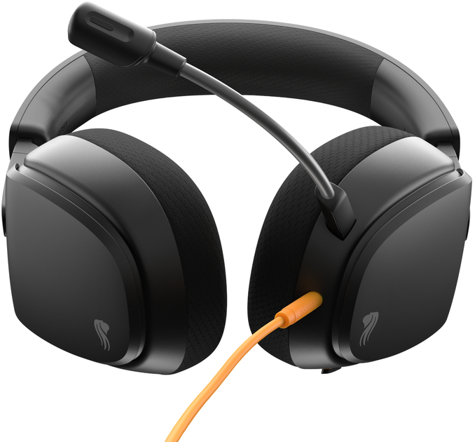 Zestaw słuchawkowy Glorious A1c gamingowy z mikrofonem Czarny GLO-A-1PC-BLK (840408303347) - obraz 5