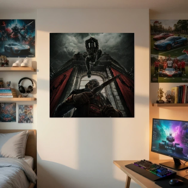 Постер Обесчещенный, Dishonored, декор комнаты геймера, A1 60×60 см (id0159) - изображение 2