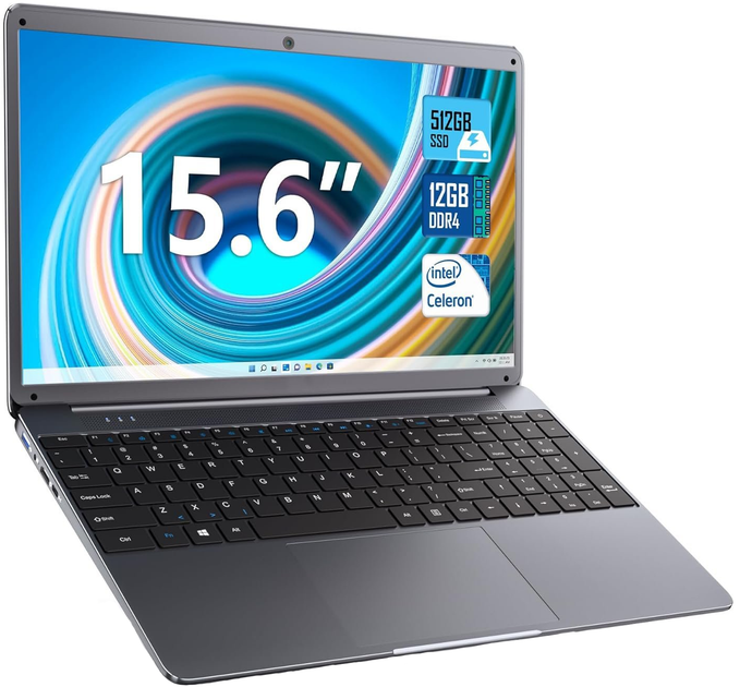Ноутбук 15.6" SGIN X15 Intel Celeron N5095 RAM 12GB SSD 512GB Windows 11 (UKR) (102406220) - Уценка - изображение 2