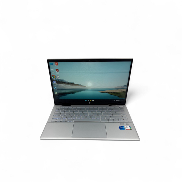 Ноутбук-трансформер Б-клас HP Pavilion x360 14-dy0057ng / 14" (1920x1080) IPS Touch / Intel Core i5-1135G7 (4 (8) ядер по 1.5 - 4.2 GHz) / 16 GB DDR4 / 512 GB SSD / Intel Iris Xe Graphics / NoWebCam б/в - зображення 2