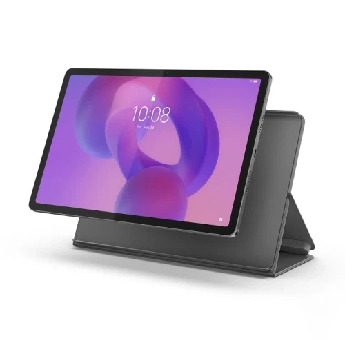 Планшет 11" Lenovo Idea Tab, Luna Grey, 2560x1600 (IPS, 90 Гц), MediaTek Dimensity 6300 (8 ядер), Mali-G57 MC2, 4Gb LPDDR4x, 128Gb, microSD, 8Mp + 5Mp, 4x1 Вт, WiFi 5, Bluetooth 5.2, 1xType-C, 7040 mAh, Android 15, Lenovo Tab Pen, чохол (ZAFR0375UA) - изображение 2