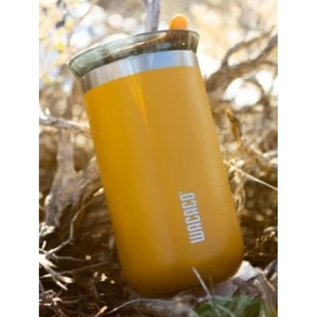 Термокружка Wacaco Octaroma Lungo 300 мл Yellow - Фото 3 Термокружка Wacaco Octaroma Lungo 300 мл Yellow - изображение 3