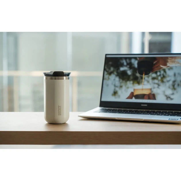 Термокружка Wacaco Octaroma Lungo 300 мл white - зображення 4