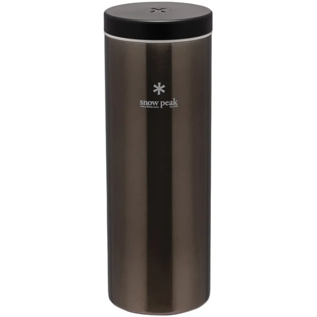 Термопляшка Snow Peak TW-071R-DS Kanpai Bottle 500ml Dark silver - Фото 1 Термопляшка Snow Peak TW-071R-DS Kanpai Bottle 500ml Dark silver - зображення 1