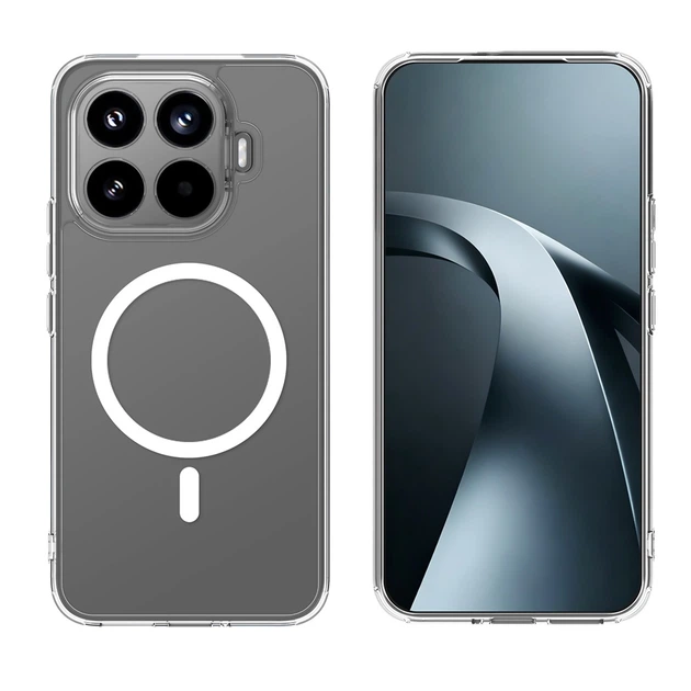 Чехол Clear Case Magnetic Ring для Xiaomi 17T - изображение 2