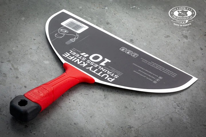 Шпатель Olejnik 250 мм нержавіюча сталь однокомпонентна ручка - Фото 2 Шпатель Olejnik 250 мм нержавіюча сталь однокомпонентна ручка - изображение 2