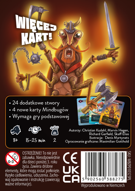 Доповнення до настільної гри Portal Games Mindbug: Нові слуги (5902560388275) - зображення 2