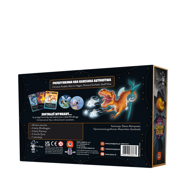 Gra planszowa Portal Games Mindbug Ponad wiecznosc (5902560388671) - obraz 4