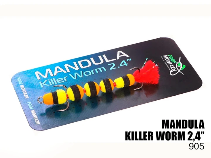 Мандула Killer Worm 5 сегментів 2,4" (MK5S905) - Фото 1 Мандула Killer Worm 5 сегментів 2,4" (MK5S905) - изображение 1