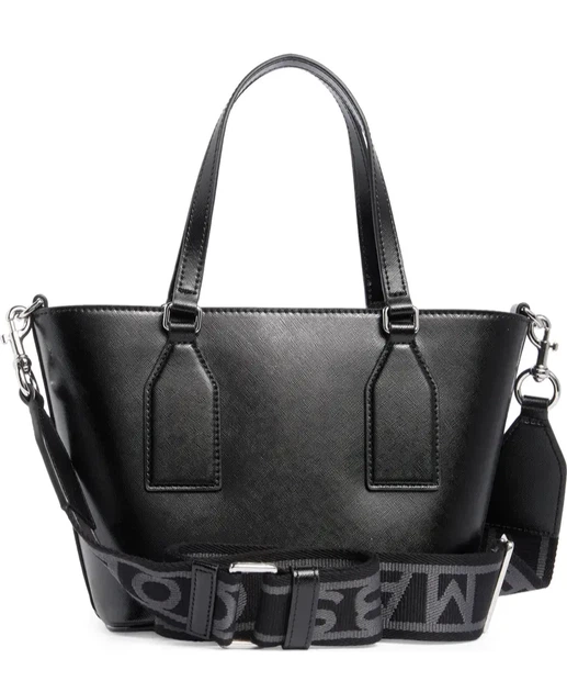 Сумка кросс-боди женская Marc Jacobs Trademarc 2.0 Small Tote Bag 'Black' (4F5HTT001H02-001) - Фото 2 Сумка кросс-боди женская Marc Jacobs Trademarc 2.0 Small Tote Bag 'Black' (4F5HTT001H02-001) - изображение 2