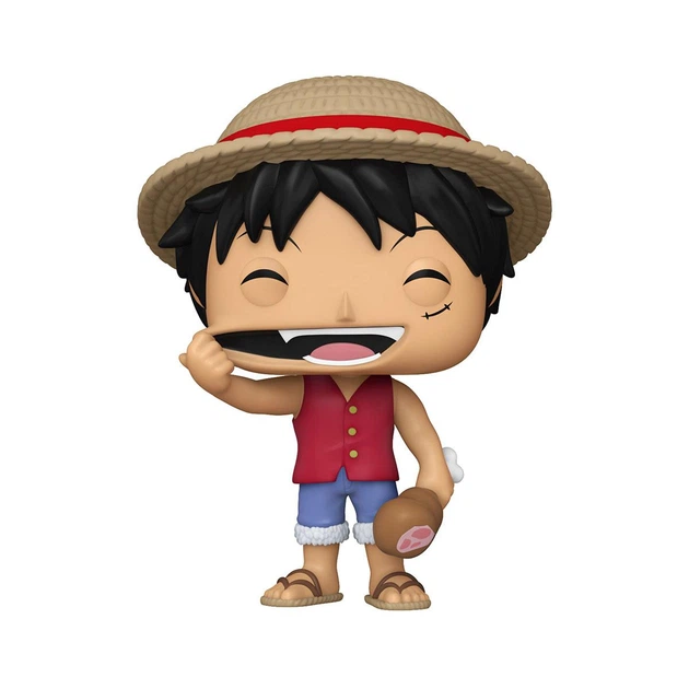 Игровая фигурка Funko POP! One Piece Луффи улыбающийся виниловая 9 6 см 80365 - изображение 2