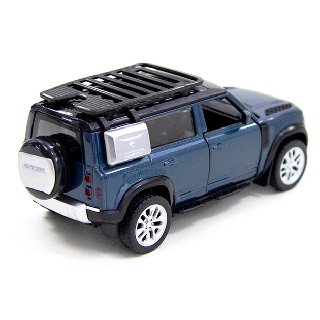 Автомодель металлическая TechnoDrive Land Rover Defender 110 синяя инерционная 250290 - изображение 8