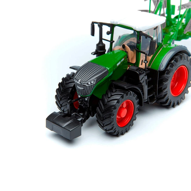 Трактор Bburago Fendt 1050 Vario с роторными граблями масштабная модель 10 см металл/пластик 18-31665 - Фото 6 Трактор Bburago Fendt 1050 Vario с роторными граблями масштабная модель 10 см металл/пластик 18-31665 - изображение 6