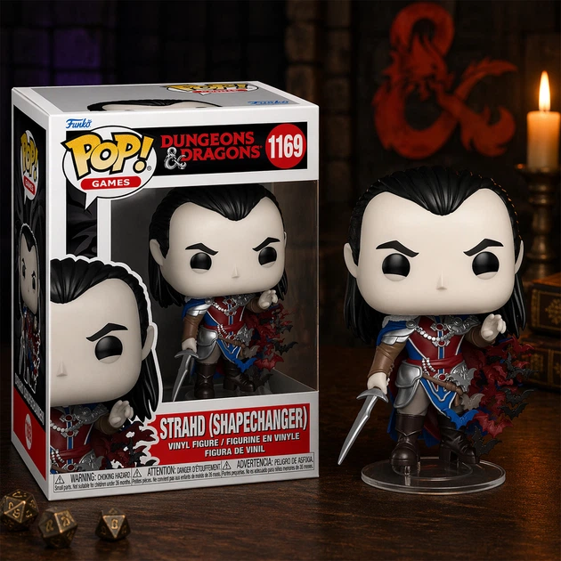 Ігрова фігурка Funko POP! Dungeons & Dragons Страд фон Заросенок 9.3 см вінілова 91563 - Фото 3 Ігрова фігурка Funko POP! Dungeons & Dragons Страд фон Заросенок 9.3 см вінілова 91563 - зображення 3