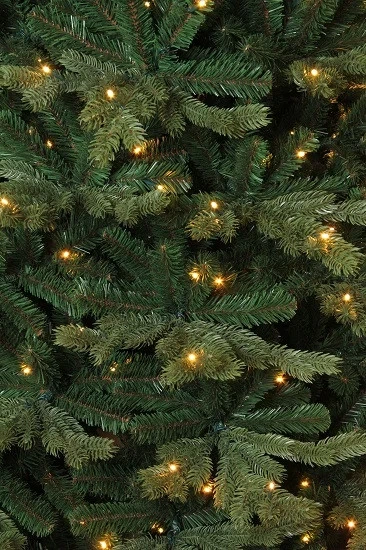 Ель искусственная из экосинтетики 155 см зеленая LED 120 ламп - изображение 4