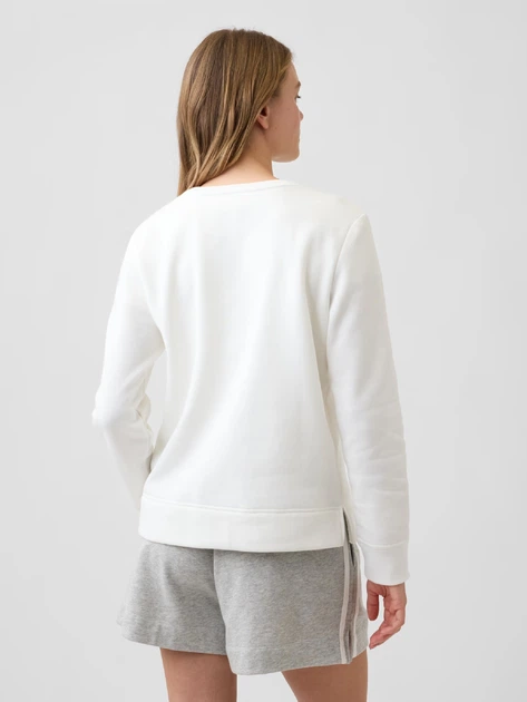 Свитшот на флисе женский GAP 648771122 L Белый (1162428519) - Фото 2 Свитшот на флисе женский GAP 648771122 L Белый (1162428519) - изображение 2