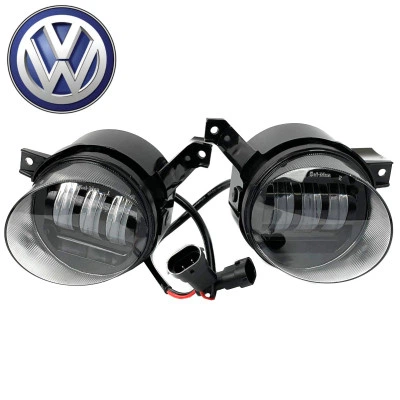 Протитуманні фари LED Volkswagen 45W W/Y (Passat B6 Golf Jetta Tiguan Cady Touareg) - Фото 5 Протитуманні фари LED Volkswagen 45W W/Y (Passat B6 Golf Jetta Tiguan Cady Touareg) - изображение 5