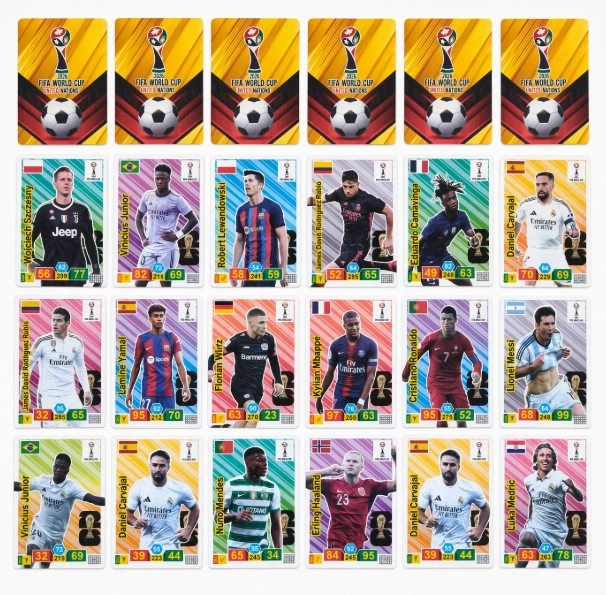 Футбольні карти чемпіонат 2026 — 288 штук Messi Haaland Ronaldo Yamal MBappe Neymar - зображення 6