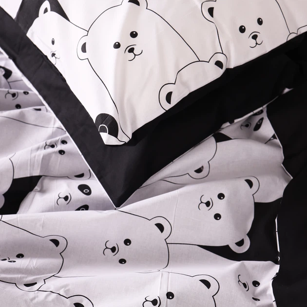 Простирадло Бязь 17-4849 White bear 150*220 - зображення 6