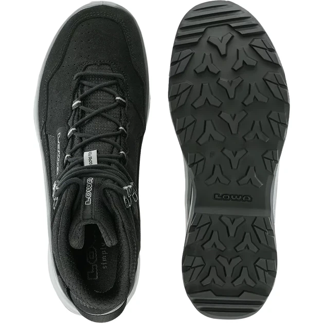 Ботинки Lowa Ventierra GTX MID 42 Black/Grey - изображение 7