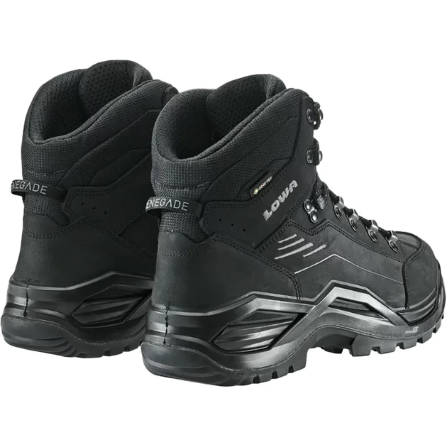 Черевики Lowa Renegade Evo GTX MID 42 Deep Black - Фото 3 Черевики Lowa Renegade Evo GTX MID 42 Deep Black - зображення 3