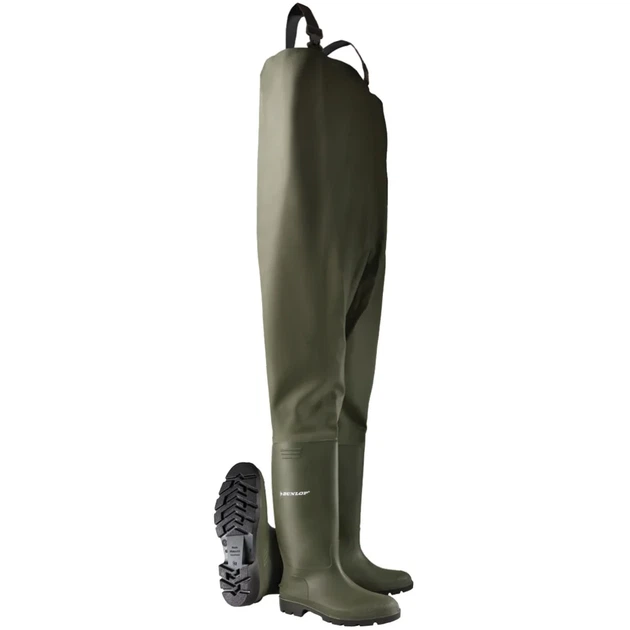 Заброды Dunlop Pricemastor Chest Wader 47 Green - Фото 2 Заброды Dunlop Pricemastor Chest Wader 47 Green - изображение 2
