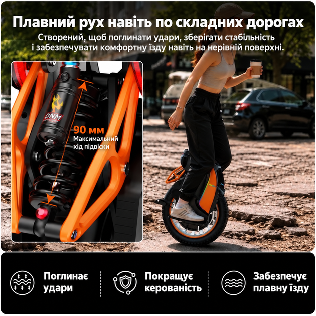 Моноколесо KingSong 3500 Вт Черное (KS-S19 PRO) - изображение 20