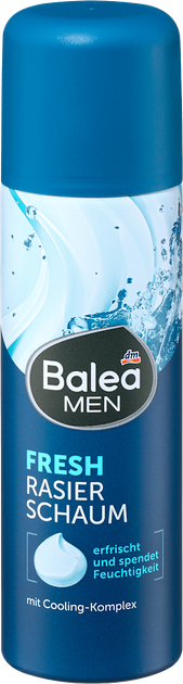 Пена для бритья Balea men Fresh 300 мл - Фото 1 Пена для бритья Balea men Fresh 300 мл - изображение 1