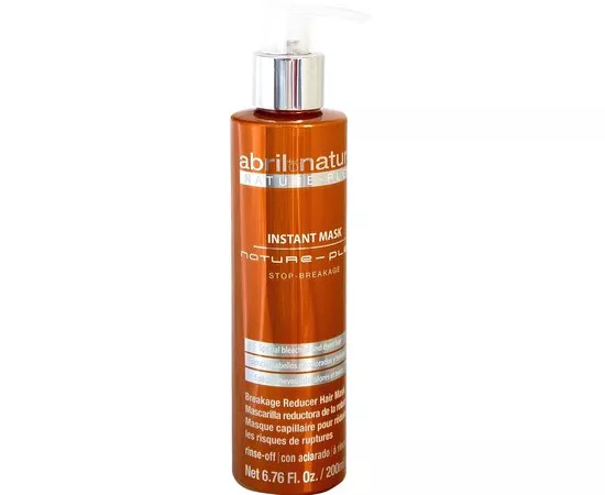 Маска для волос Abril et Nature Nature-Plex Instant Mask 200 мл - Фото 1 Маска для волос Abril et Nature Nature-Plex Instant Mask 200 мл - изображение 1