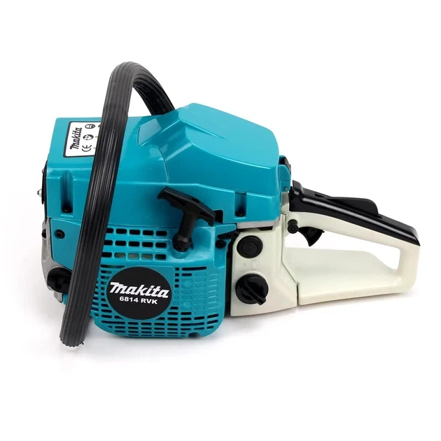 Бензопила Makita 6814 RVK 4,8 л.с. цепная бензиновая пила 50 см³ с шиной 450 мм профессиональная бензопила 11000 об/мин шаг цепи 0,325 автоматическая смазка праймер легкий запуск для дров сада и обрезки деревьев - изображение 6