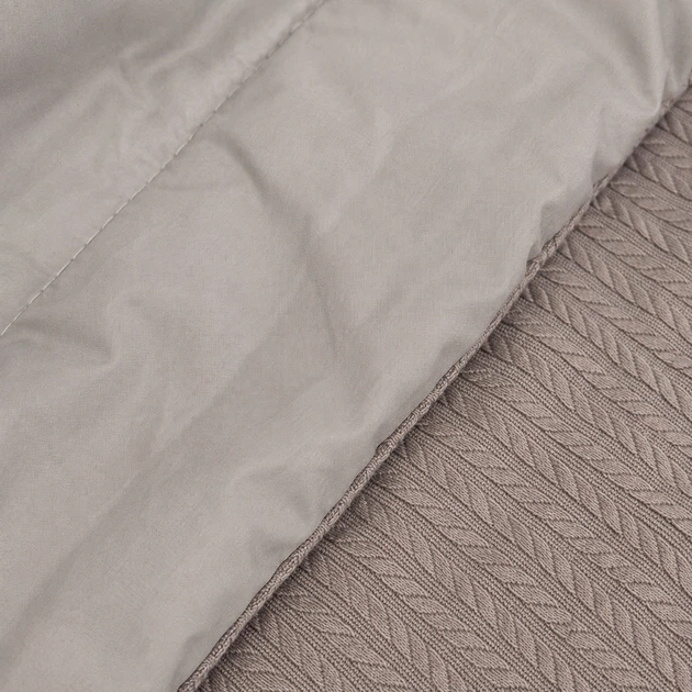 Плед детский MirSon №053 Premium Pique Gray 60х80 см (2200013893677) - изображение 9