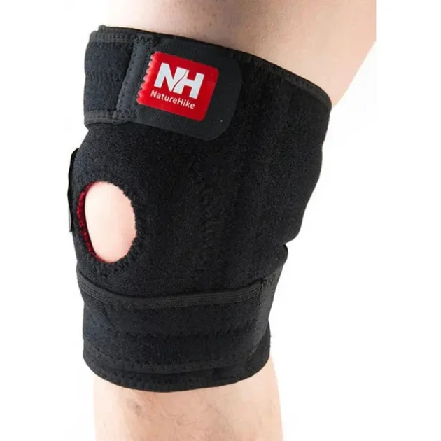 Бандаж на колено Naturehike Dura-light NH15A001-M ц:black - изображение 2