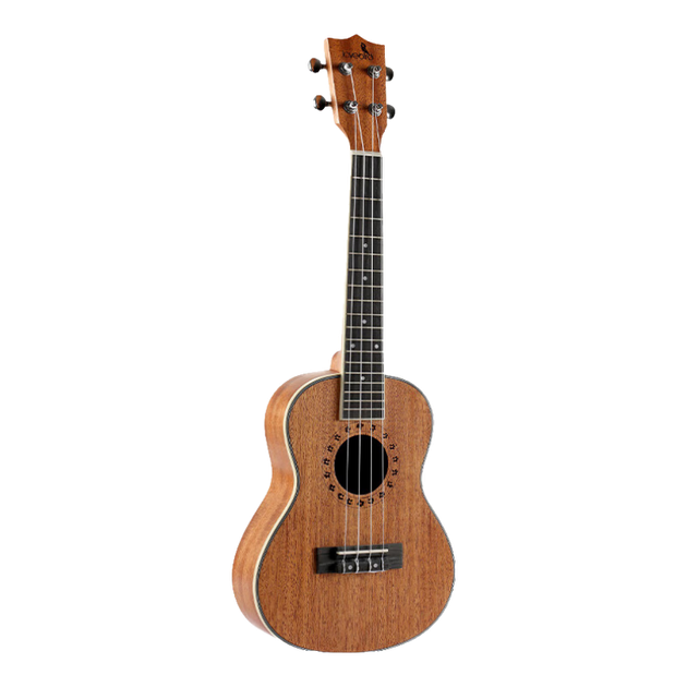 Xiangsiniao Ukulele, акустична гітара, для підготовки до іспитів, серцевина дерева кольору персикового цвіту, 21 дюйм - зображення 4