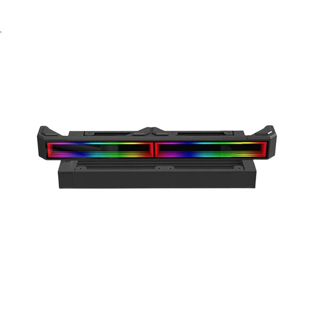 Вентилятор Taiyou D11 Black 240 ARGB Black - зображення 3