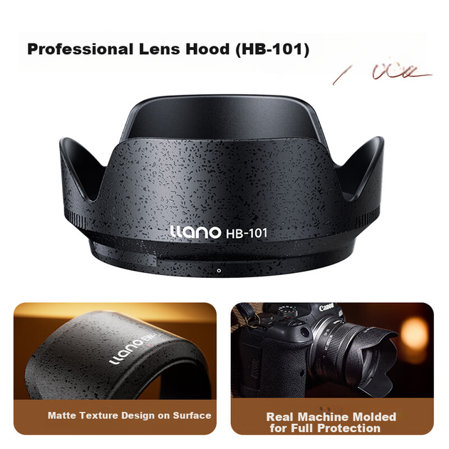 Бленда об'єктива Llano для об'єктива Nikon Z DX 18-140 мм VR Z50II 2-го покоління Z62 Z7II Z9 Z5 Запасний захисний аксесуар для бездзеркальних камер HB-101 - Фото 5 Бленда об'єктива Llano для об'єктива Nikon Z DX 18-140 мм VR Z50II 2-го покоління Z62 Z7II Z9 Z5 Запасний захисний аксесуар для бездзеркальних камер HB-101 - изображение 5