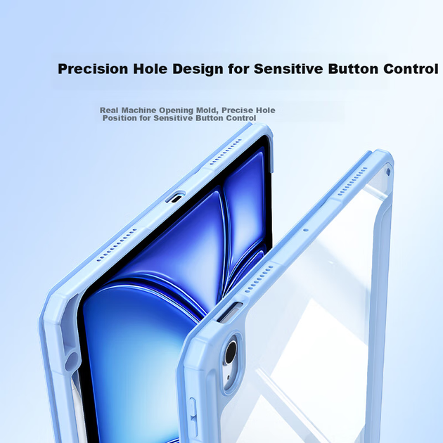 Чехол для планшета Apple iPad Air 11" 2026/2025/2024/Air 5 2022/Air 4 2020 Ugreen Black (90354) - Фото 5 Чехол для планшета Apple iPad Air 11" 2026/2025/2024/Air 5 2022/Air 4 2020 Ugreen Black (90354) - изображение 5