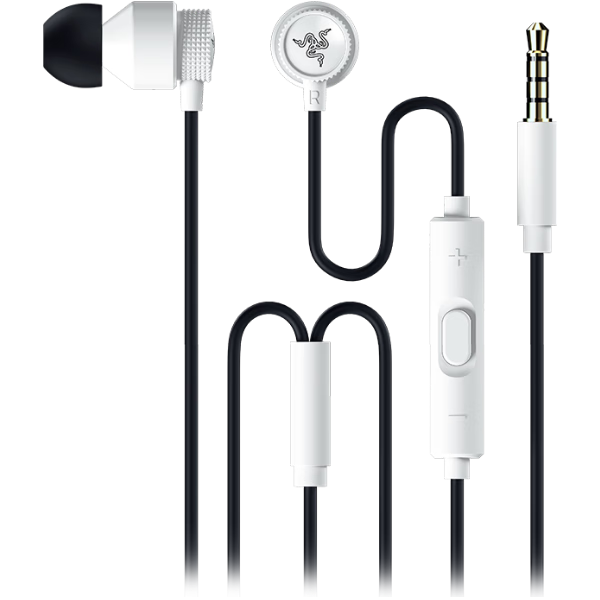 Наушники Razer Hammerhead V3 Black and White - Фото 1 Наушники Razer Hammerhead V3 Black and White - изображение 1