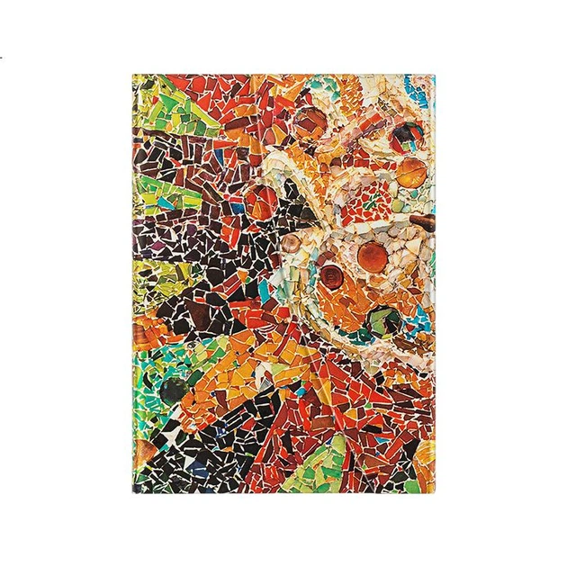 Блокнот Paperblanks, журнал, дневник, высококачественный дневник с узором в виде солнца в стиле Гауди, художественный и изысканный, эстетически привлекательный, канцелярские товары для студентов, блокнот среднего размера. - Фото 3 Блокнот Paperblanks, журнал, дневник, высококачественный дневник с узором в виде солнца в стиле Гауди, художественный и изысканный, эстетически привлекательный, канцелярские товары для студентов, блокнот среднего размера. - изображение 3