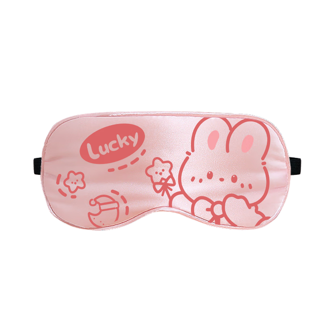 Шовкова маска для очей Good Vision Baby для захисту від сонця та жовтяниці, засіб для сну, що блокує світло, для новонароджених та немовлят, рожевого кольору - зображення 4