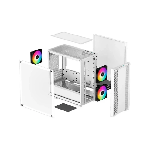 Корпус Deepcool CC360 WH ARGB (R-CC360-WHAPM3-G-1) - Фото 8 Корпус Deepcool CC360 WH ARGB (R-CC360-WHAPM3-G-1) - зображення 8