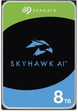 Жорсткий диск Seagate SkyHawk AI 8TB 3.5" 7200 об/хв SATA для відеоспостереження 256 МБ - зображення 2