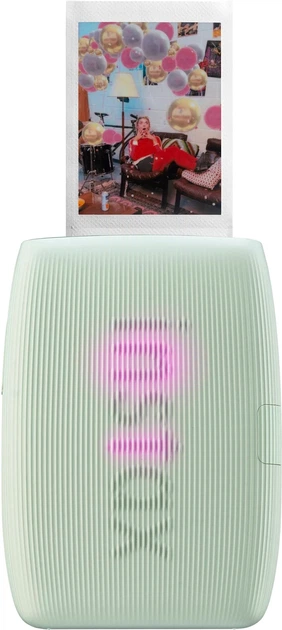 Фотопринтер Fujifilm INSTAX Mini Link 3 термосублимационный 62х46 мм 0,21 кг Зеленый - изображение 8