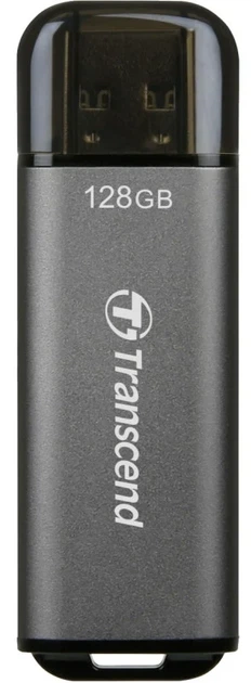 Накопитель Transcend 128GB USB 3.2 Type-A JetFlash 920 Черный R420/W400MB/s Черный - Фото 1 Накопитель Transcend 128GB USB 3.2 Type-A JetFlash 920 Черный R420/W400MB/s Черный - изображение 1