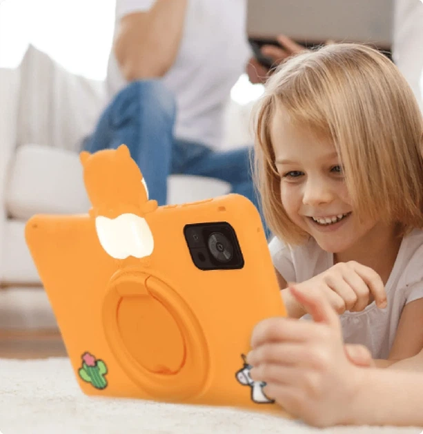 Планшет Doogee T20 mini Kids 8.4" 4ГБ, 128ГБ, LTE, 5060мА•ч, Android, жёлтый - изображение 6