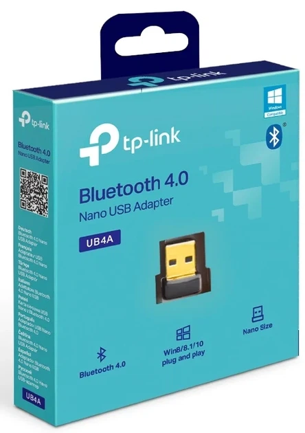 Bluetooth адаптер TP-LINK UB4A USB 2.0 до 3 Мбит/с внешний черный - изображение 4