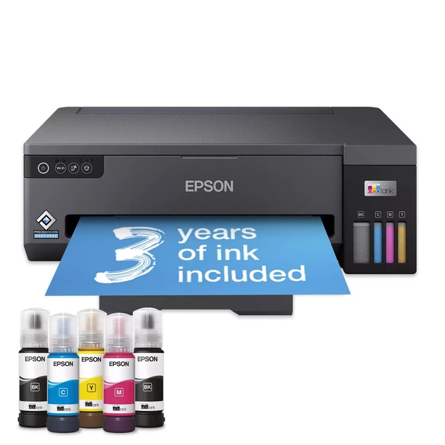 Принтер ink color A3 Epson EcoTank L11050 20_30 ppm USB Wi-Fi 4 inks - зображення 2