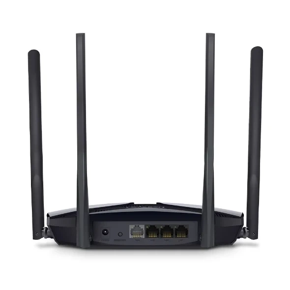 Маршрутизатор MERCUSYS AX3000 WiFi 6 3 порта LAN 1 порт WAN черный - изображение 4